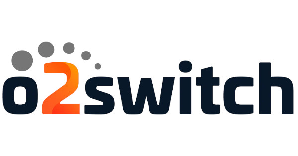 Logo de l'hébergeur français o2switch