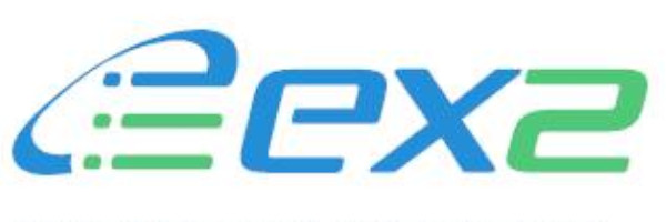 Logo d'Ex2, l'hébergeur web vert canadien