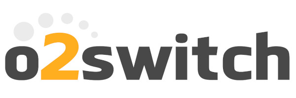 Logo de l'hébergeur web français o2switch