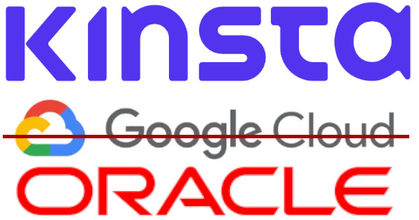 Kinsta abandonne Google Cloud pour migrer sur Oracle