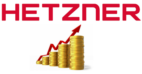 Hetzner augmente les prix de ses hébergements cloud jusqu’à 37%